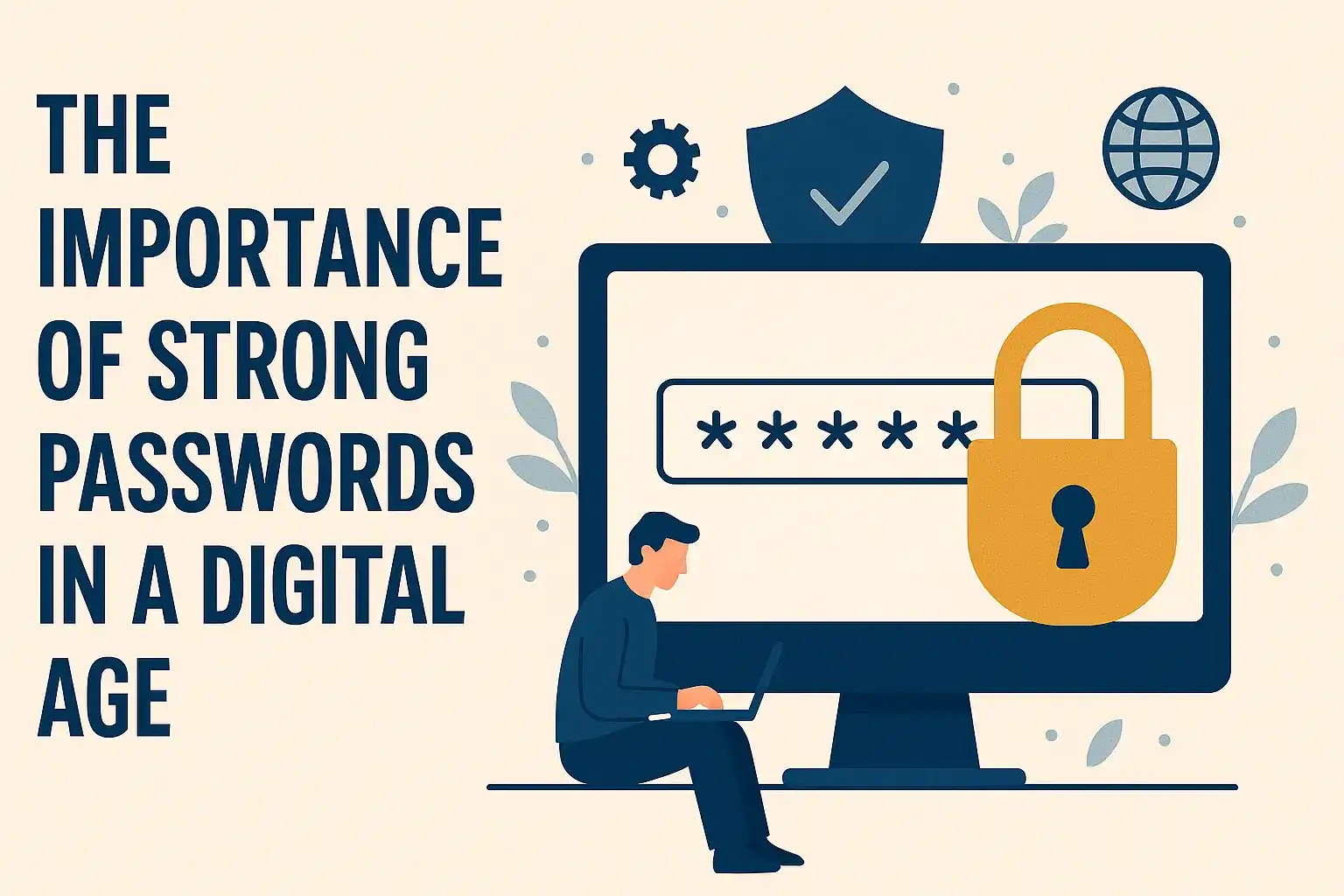 The Importance of Strong Passwords in a Digital Age - Featured blog post illustration